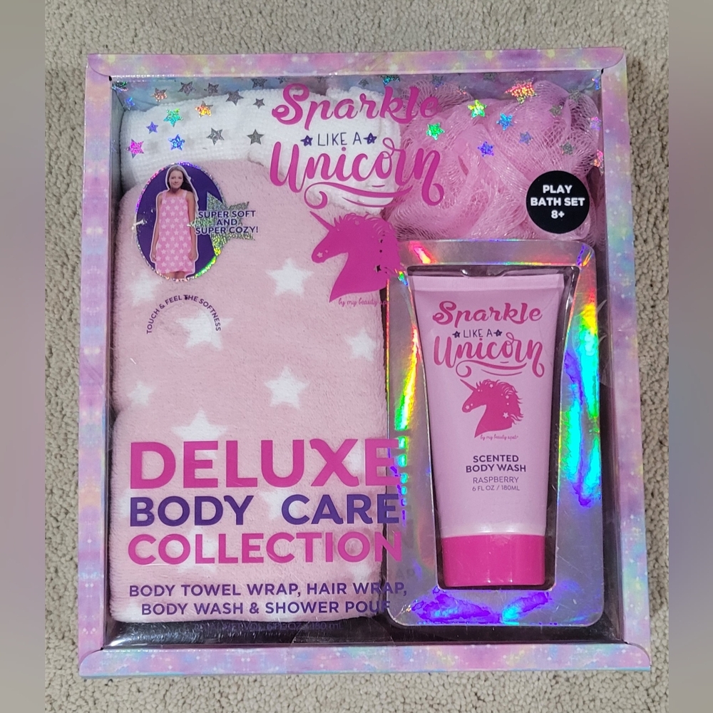 Sparkle Like A Unicorn  Deluxe Play Bath Set